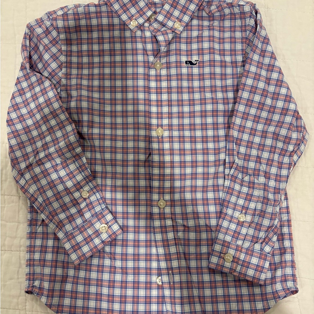 Vineyard Vines performance Plaid Button-Down Shirt